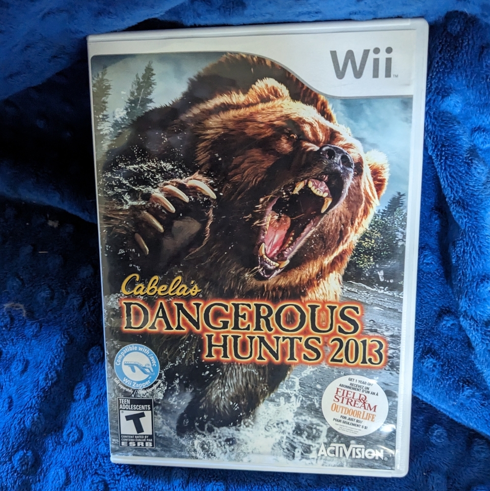 Cabela's Dangerous Hunts 2013 | Nintendo Wii Game | Complete In Box